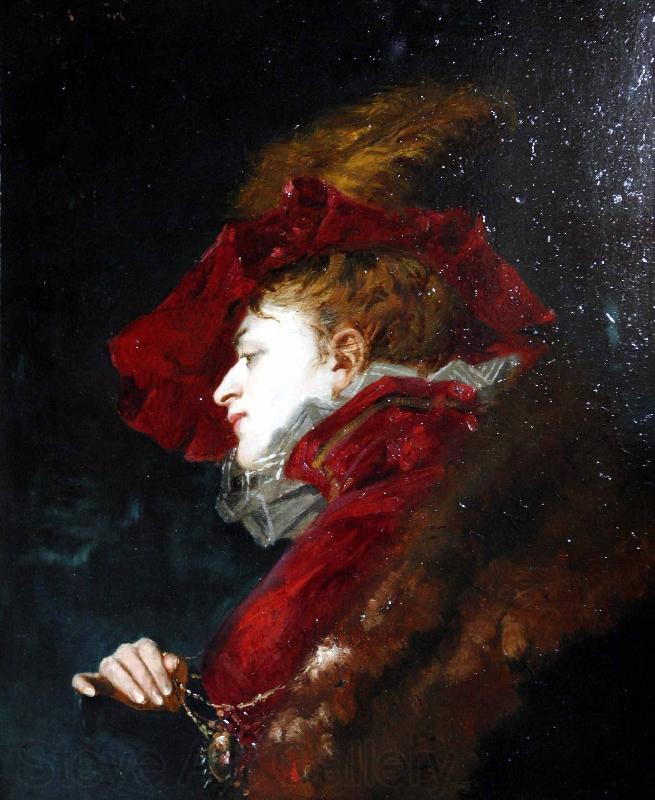 Jules-Adolphe Goupil Portrait of Sarah Bernhardt Spain oil painting art